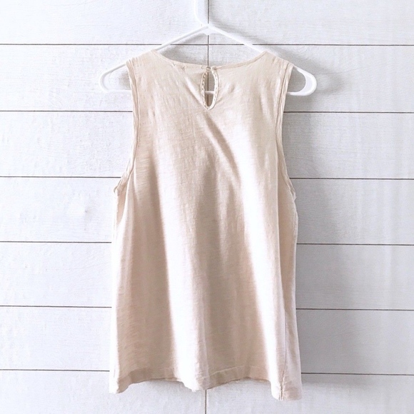 J.Crew Pink Ruffle Sleeveless Tank Top - Picture 4 of 6
